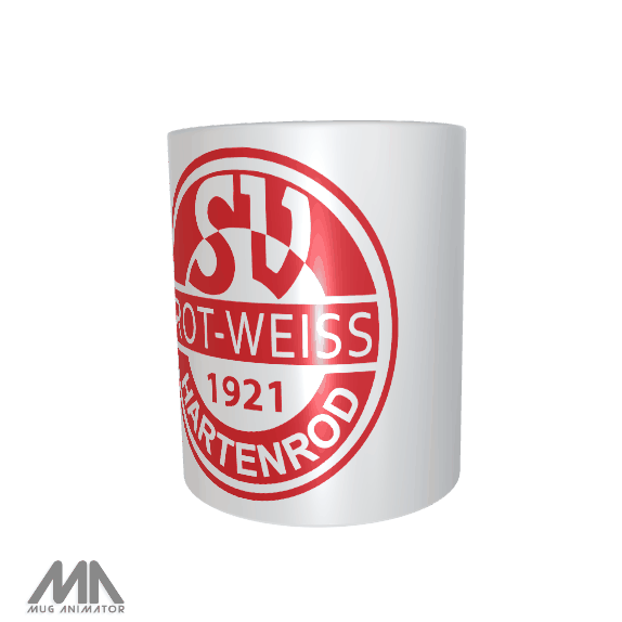 Tasse Fußball - Logo RWH