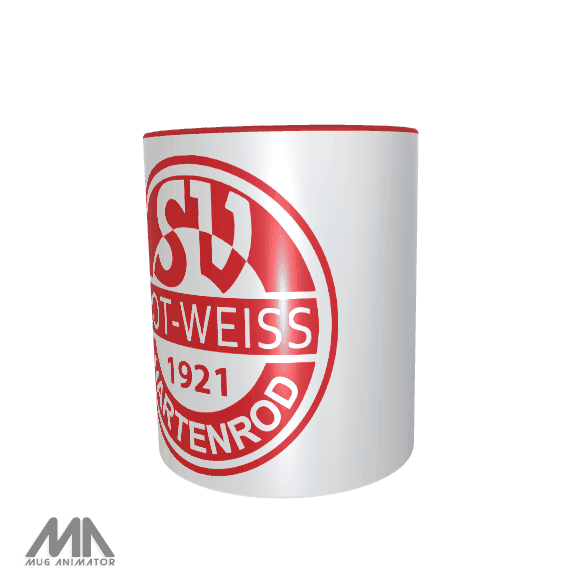Tasse rot Logo RWH